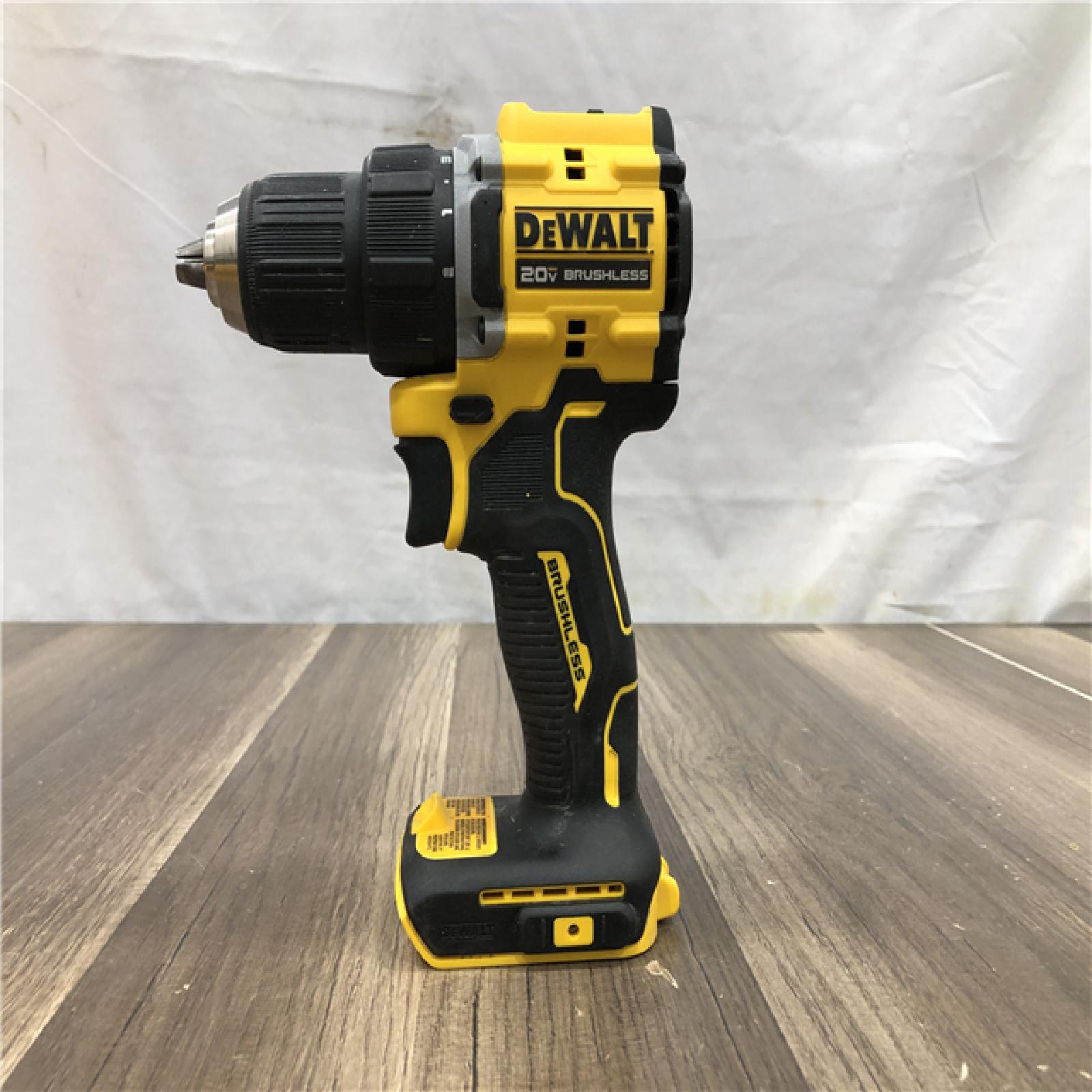 AS-IS DEWALT ATOMIC 20-Volt MAX Brushless Cordless 1/2 in. Drill Driver (Tool-Only)