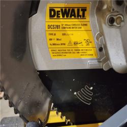 HOUSTON LOCATION - AS-IS DEWALT 60V Lithium-Ion 12 in. Cordless Sliding Miter Saw (Tool Only)