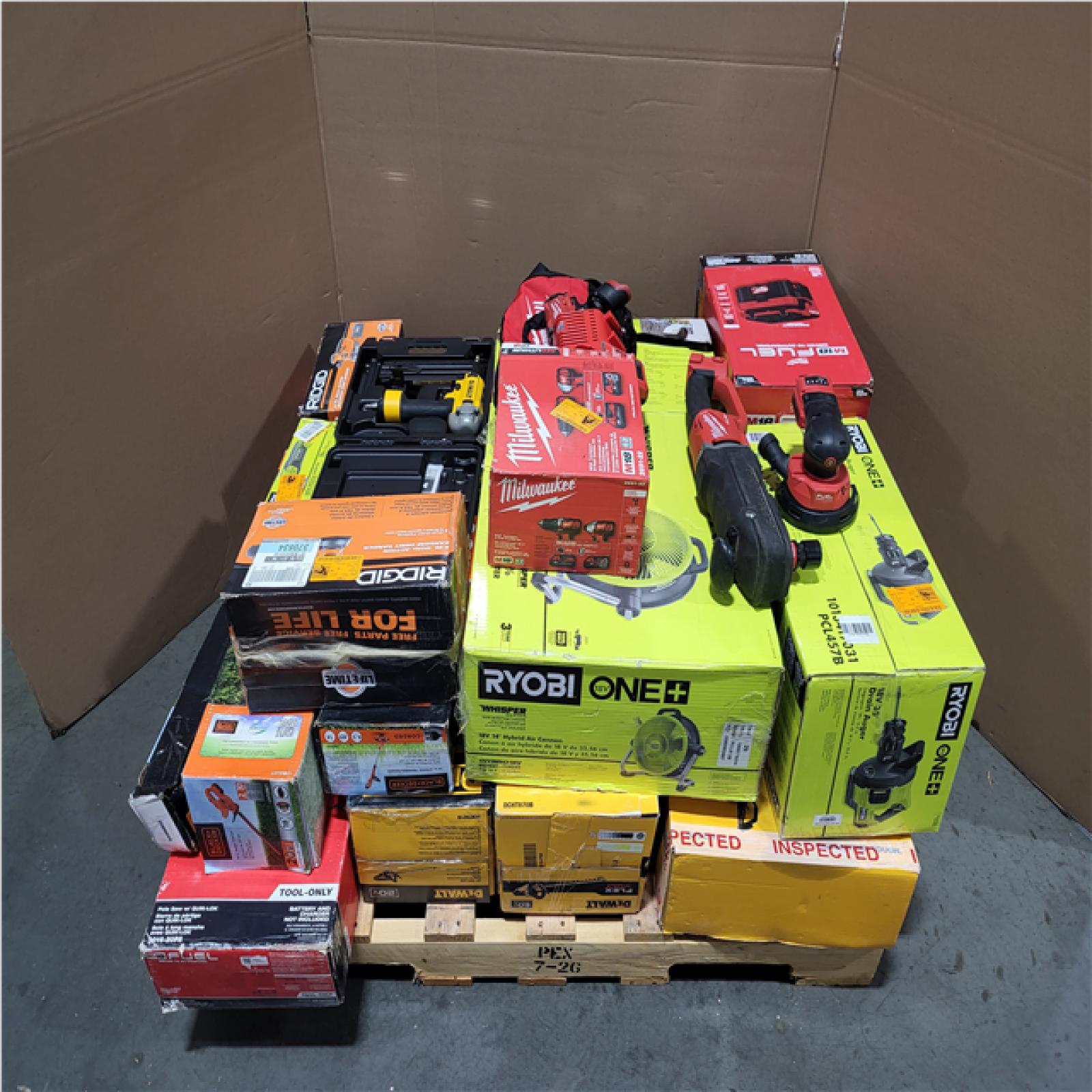 CALIFORNIA AS-IS TOOL PALLET
