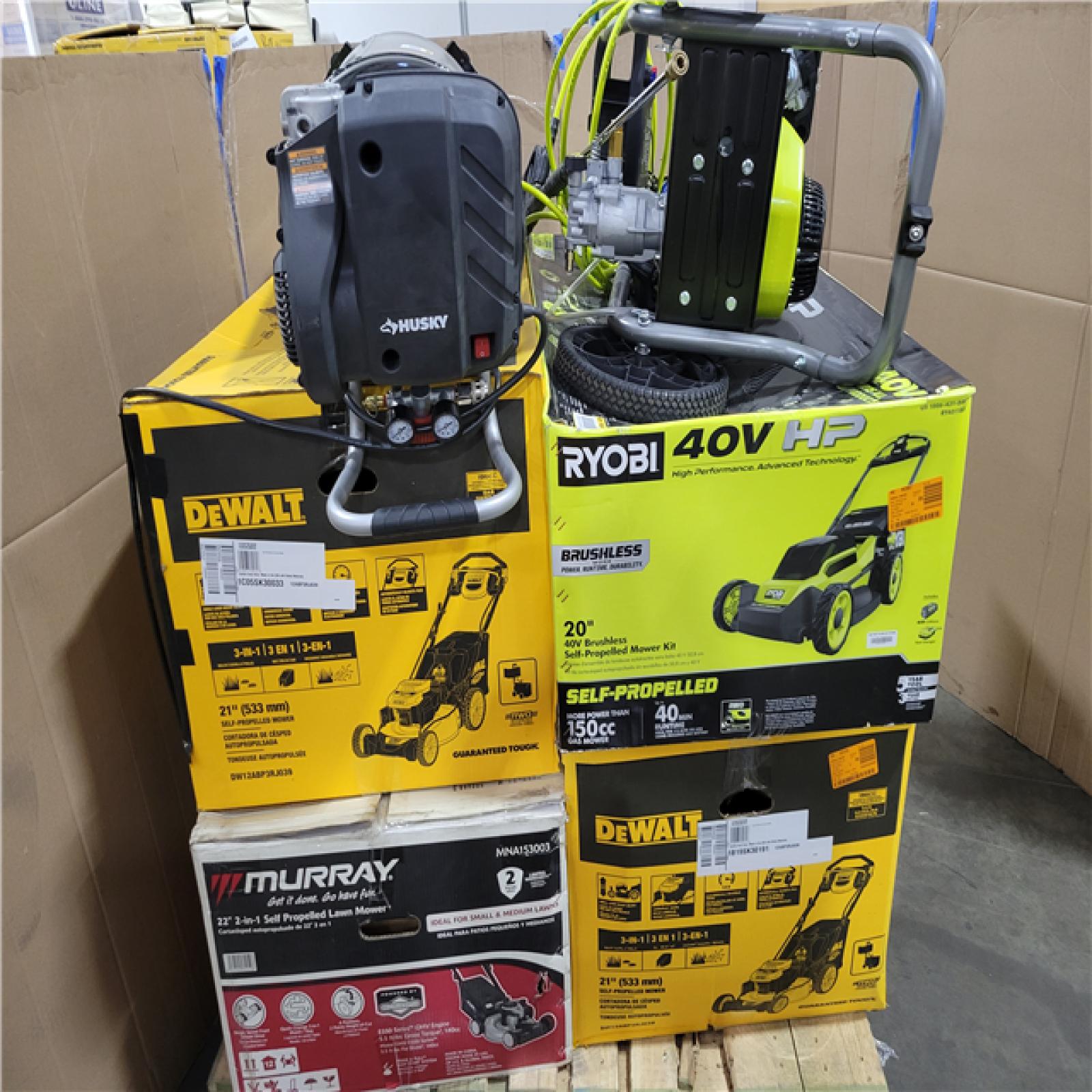 CALIFORNIA AS-IS OUTDOOR POWER EQUIPMENT