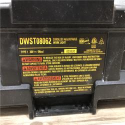 AS-IS DeWaltTough System 2.0 Flex Volt 20V/60V Cordless 4000 Lumen LED Adjustable Folding Panel Work Light