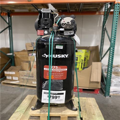 Dallas Location - As-Is Husky 60 Gal. 3.7 HP 175 PSI Electric Air Compressor