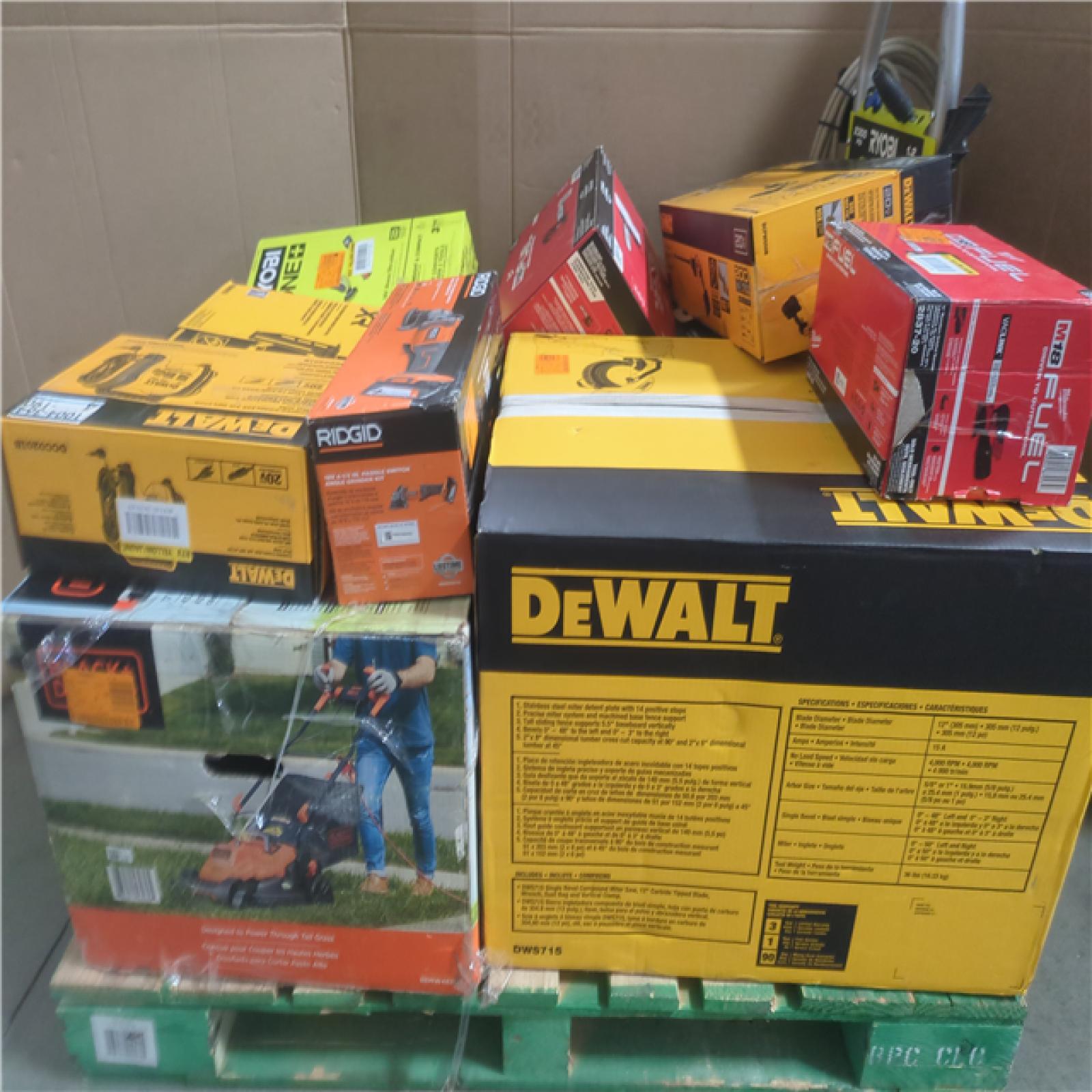 CALIFORNIA AS-IS TOOL PALLET
