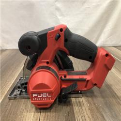 AS-IS Milwaukee FUEL 18V Lithium-Ion Brushless Cordless Metal Cutting 5-3/8 in. Circular Saw (Tool-Only)