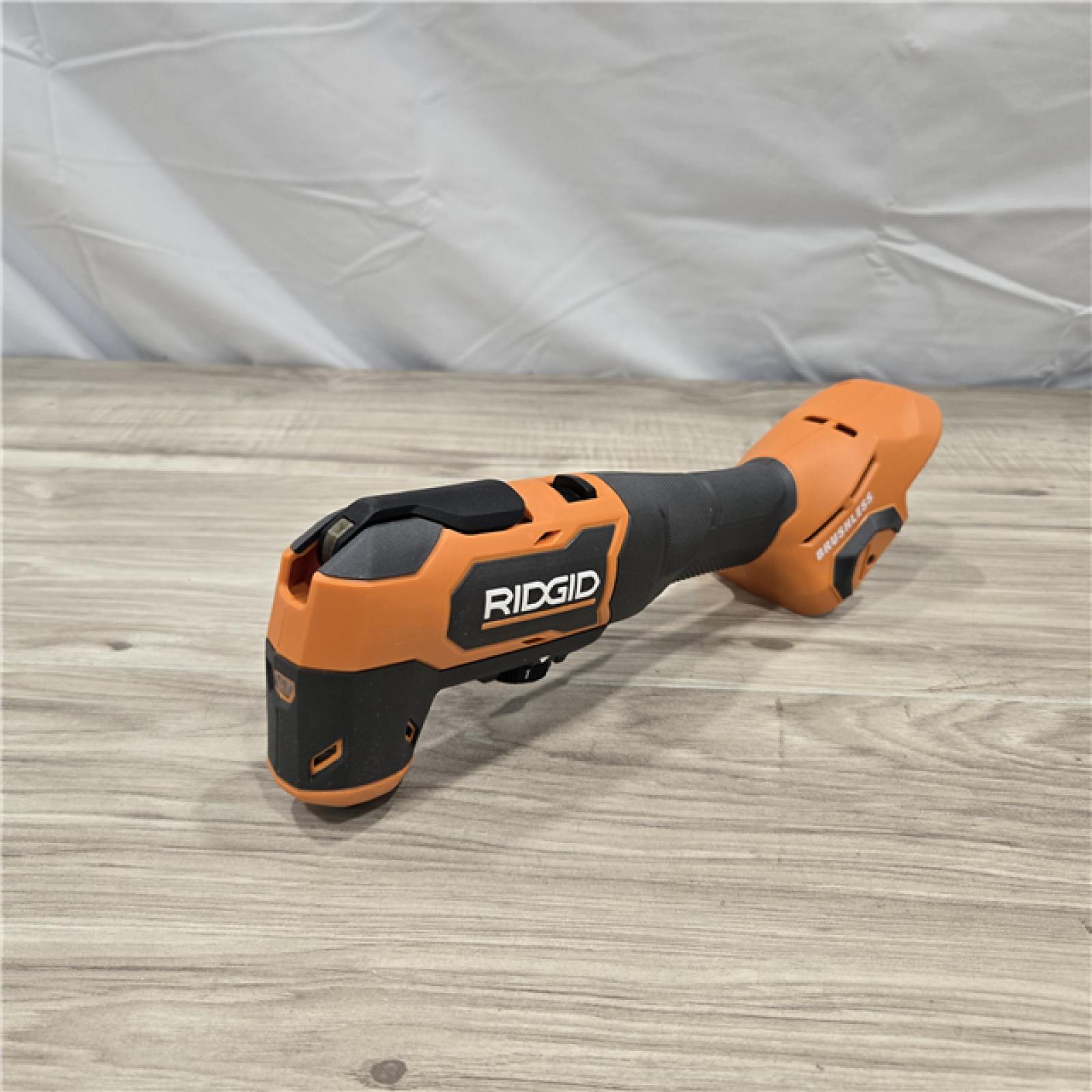 LIKE NEW! - RIDGID 18V Brushless Cordless Oscillating Multi-Tool (Tool-Only)