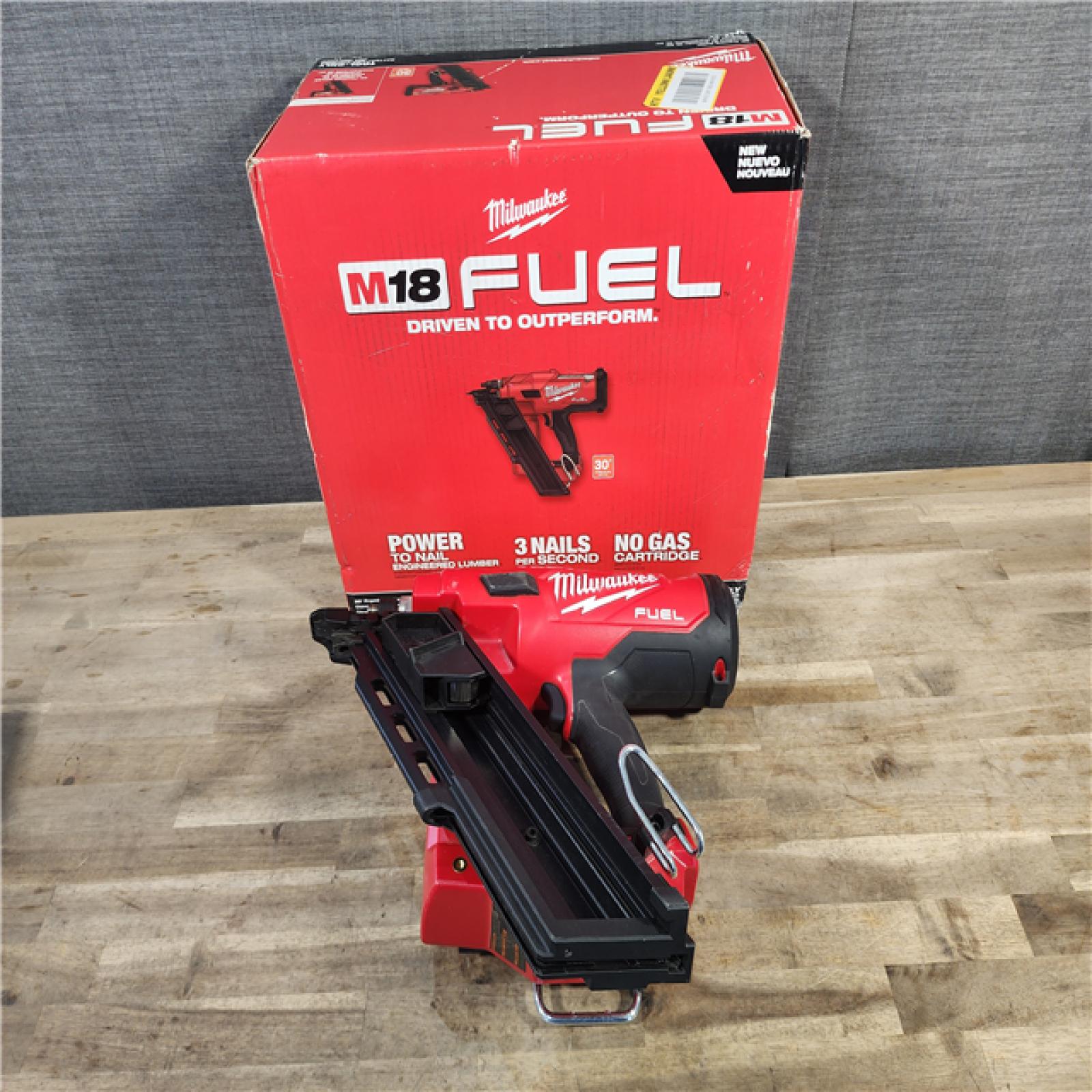 HOUSTON LOCATION - AS-IS M18 FUEL 3-1/2 in. 18-Volt 30-Degree Lithium-Ion Brushless Cordless Framing Nailer (Tool-Only)