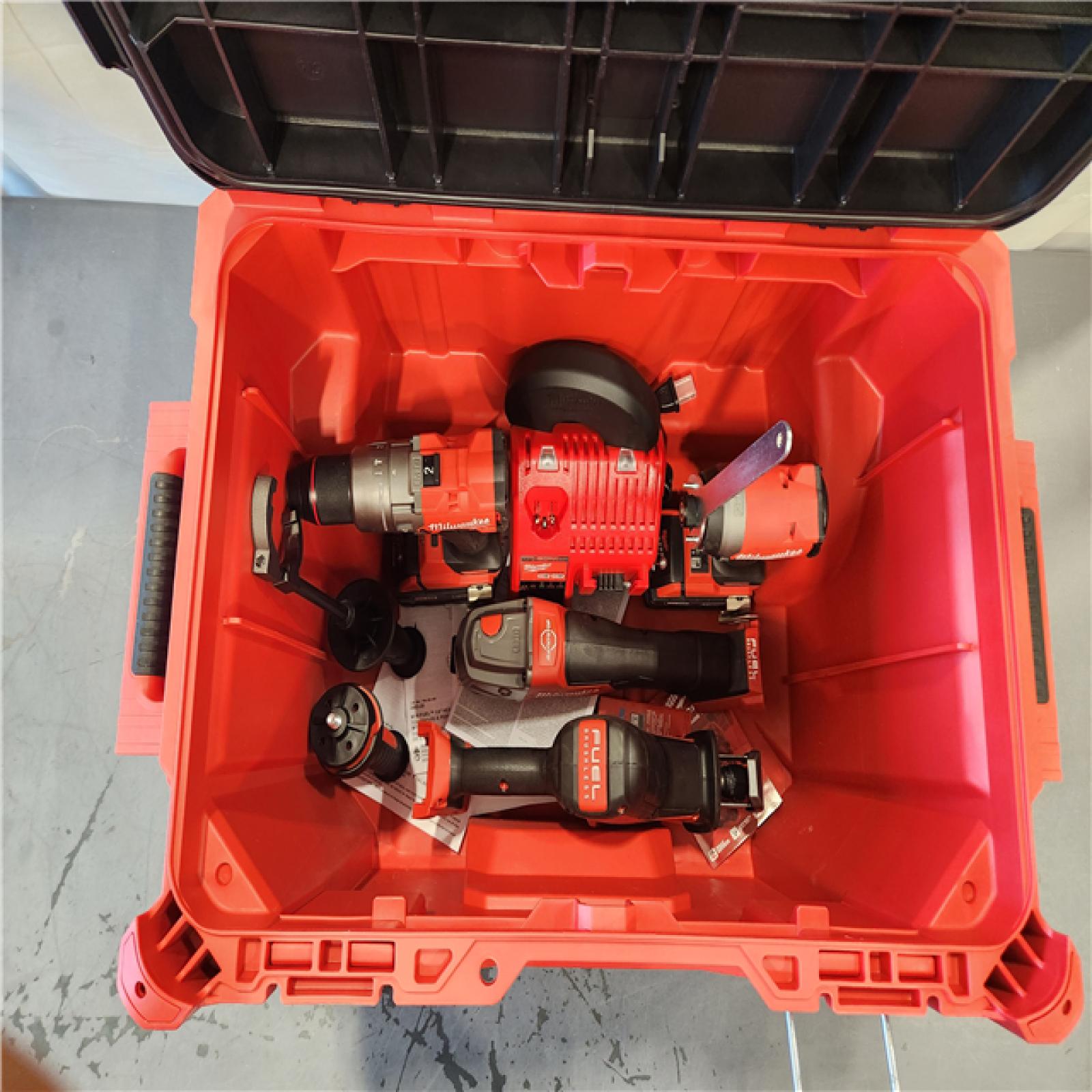 AS-IS- Milwaukee FUEL18-Volt Lithium-Ion Cordless (4-Tool) Combo Kit