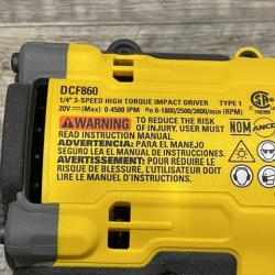 AS-IS DEWALT 20V XR Lithium-Ion Cordless 2-Tool Combo Kit