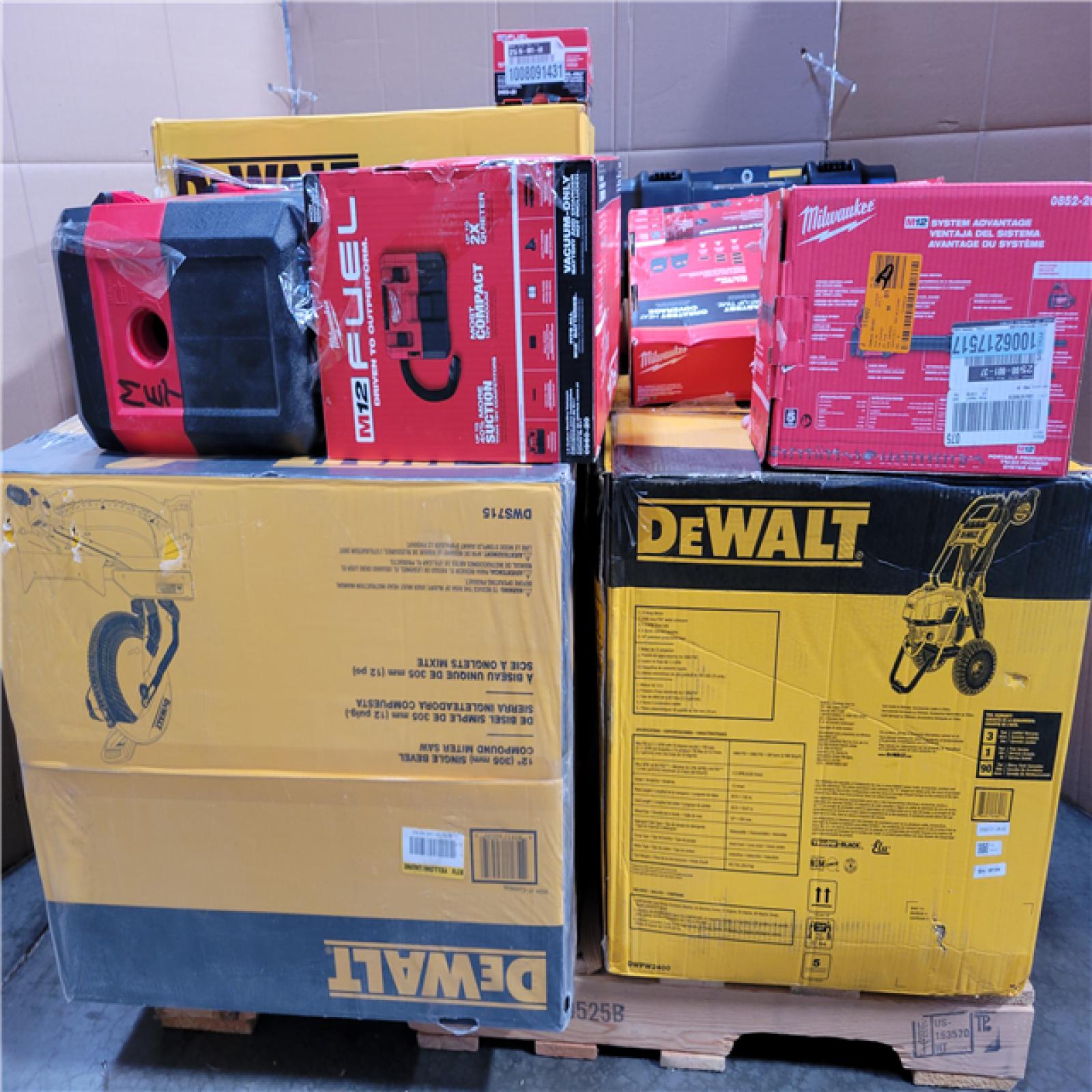 CALIFORNIA AS-IS TOOL PALLET