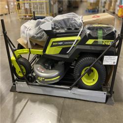 DALLAS LOCATION - NEW! RYOBI 80V HP Brushless 42 in. Battery Electric Cordless Zero Turn Riding Mower