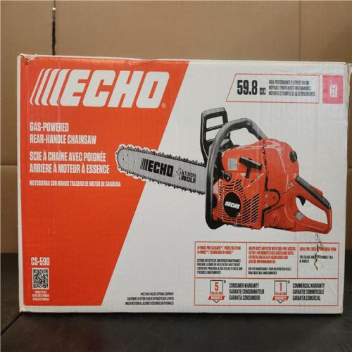 Phoenix NEW ECHO 18 in. 59.8 cc Gas 2-Stroke Rear Handle Timber Wolf Chainsaw