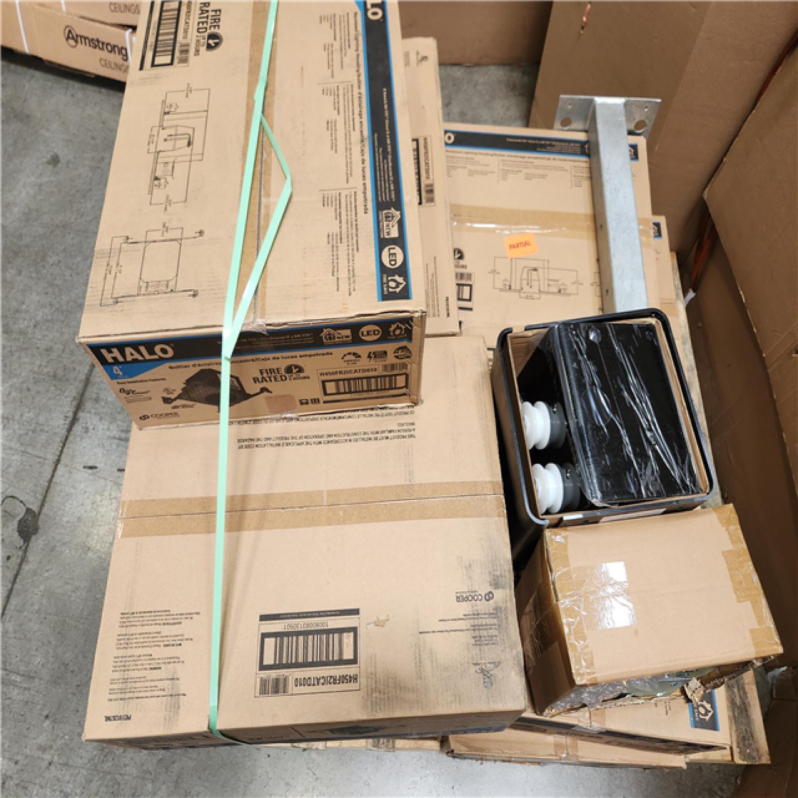Phoenix Location NEW HALO 4 in. Air-Tight IC Rated Fire Safe New Construction Recessed Housing Pallet (11-Boxes)