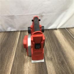 AS-IS Milwaukee 18V Lithium-Ion Cordless 3-1/4 in. Planer (Tool-Only)