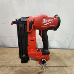AS-IS- Milwaukee FUEL 18-Volt Lithium-Ion Brushless Cordless Gen II 18-Gauge Brad Nailer (Tool-Only)