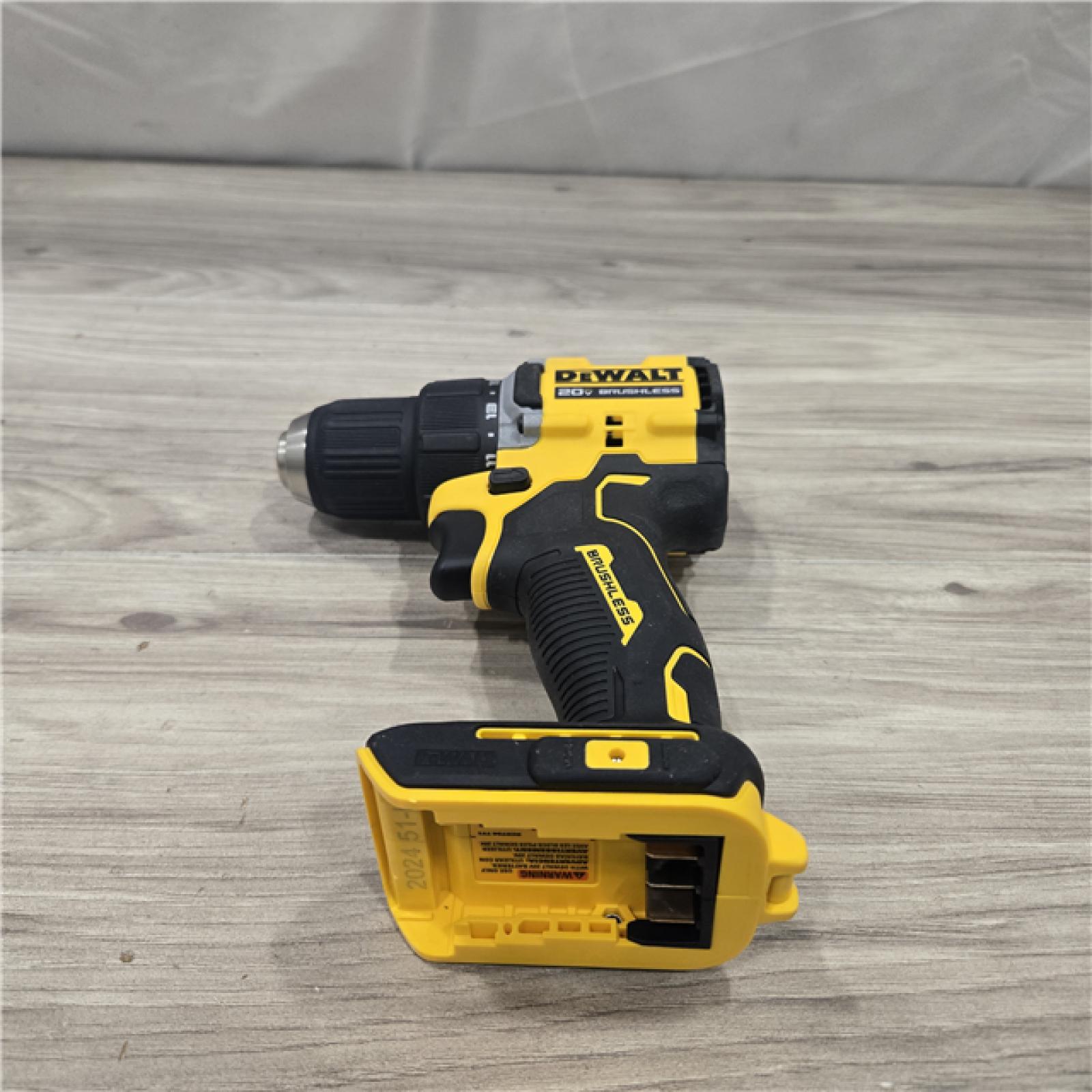 AS-IS DeWalt 20V MAX ATOMIC 1/2 in. Cordless Drill/Driver (Tool-Only)