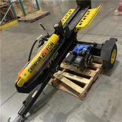 Dallas Location - As-Is Shop Champion Power Equipment 27 Ton Gas Wood Log Splitter