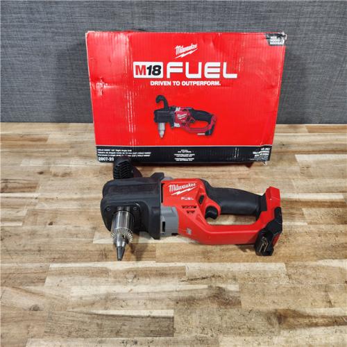 HOUSTON LOCATION - AS - IS Milwaukee FUEL GEN II 18V Lithium-Ion Brushless Cordless 1/2 in. Hole Hawg Right Angle Drill (Tool-Only)