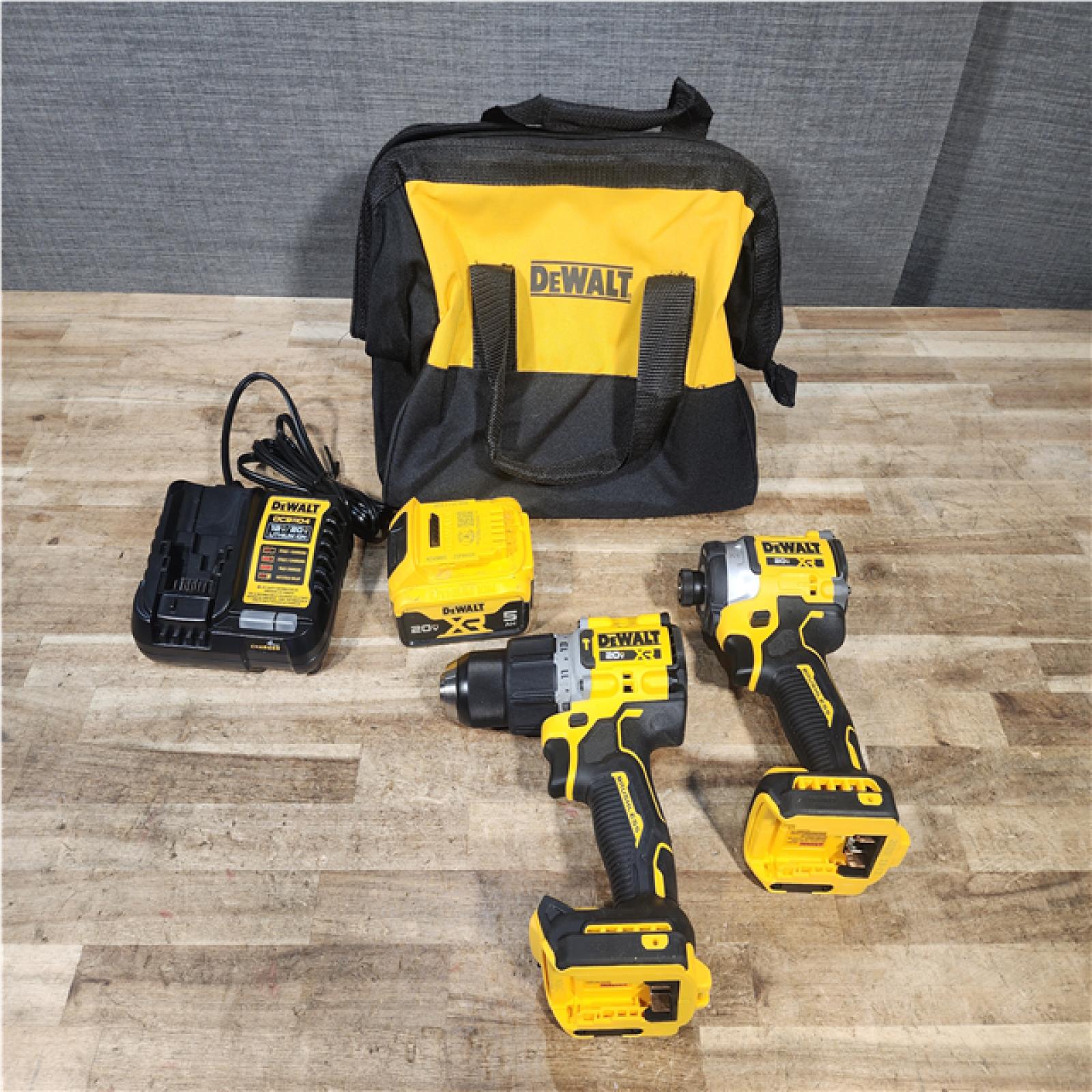 Houston Location DeWalt Drill and Impact and Battery with Charger
