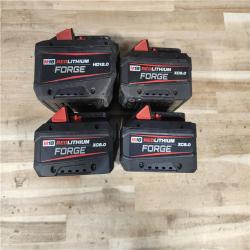 HOUSTON LOCATION - AS-IS MILWAUKEE FORGE BATTERY PACK QTY - 4
