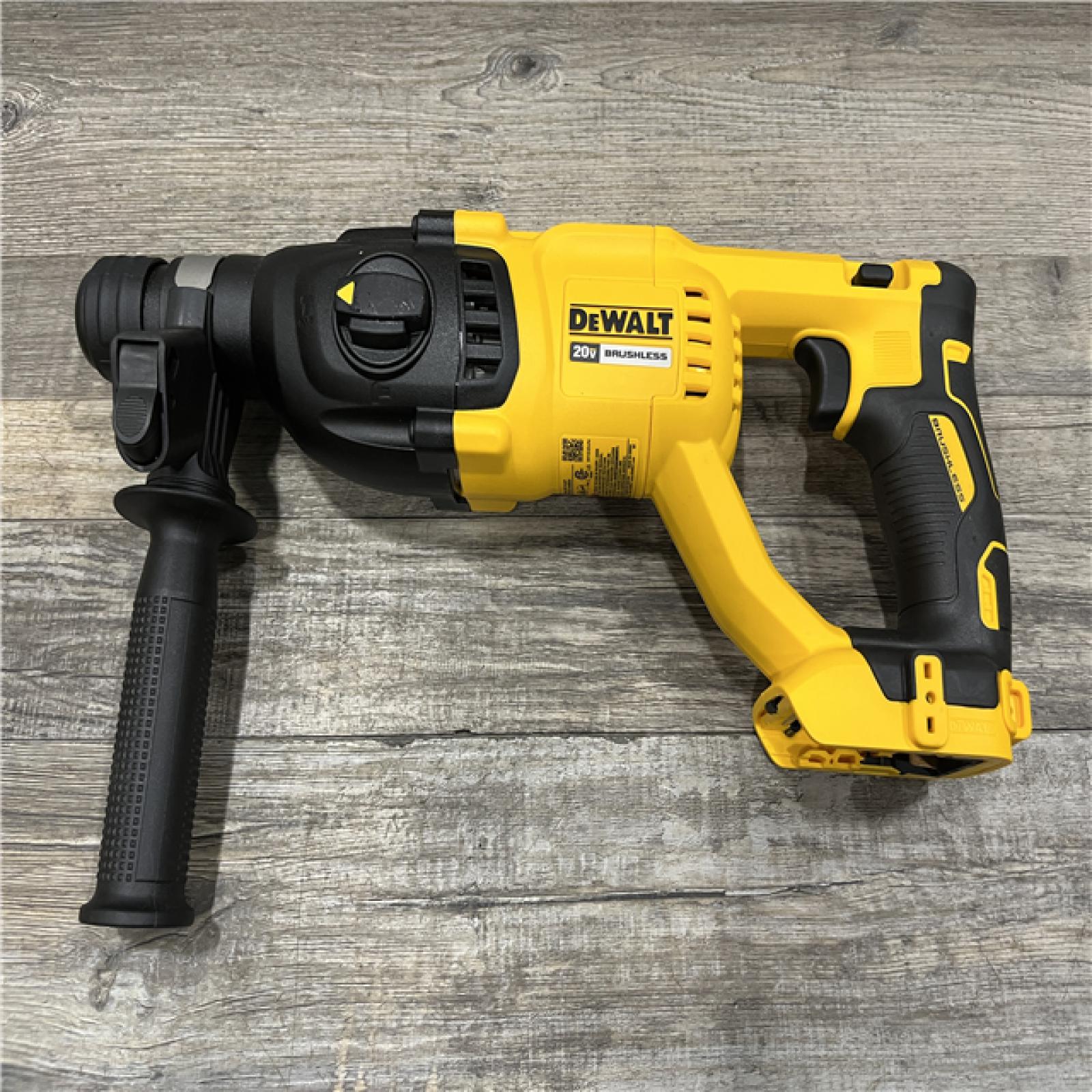 AS-IS DEWALT 20V MAX Cordless Brushless 1 in. SDS Plus D-Handle Concrete and Masonry Rotary Hammer (Tool Only)
