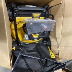 DALLAS LOCATION - DEWALT 21 in. 150cc Briggs and Stratton 625ex Engine Rear Wheel Drive 2-in-1 Gas Self Propelled Walk Behind Lawn Mower