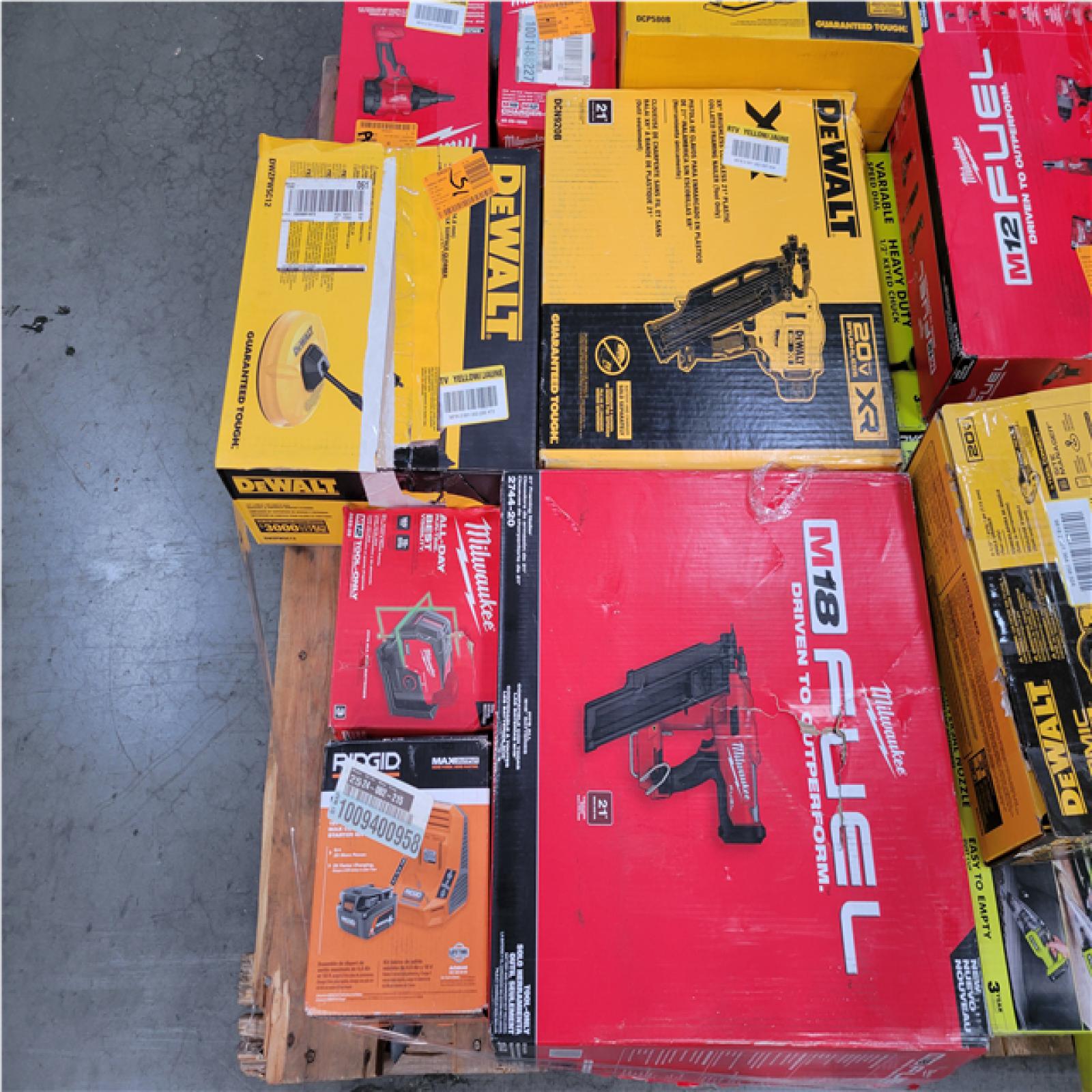 CALIFORNIA AS-IS TOOL PALLET