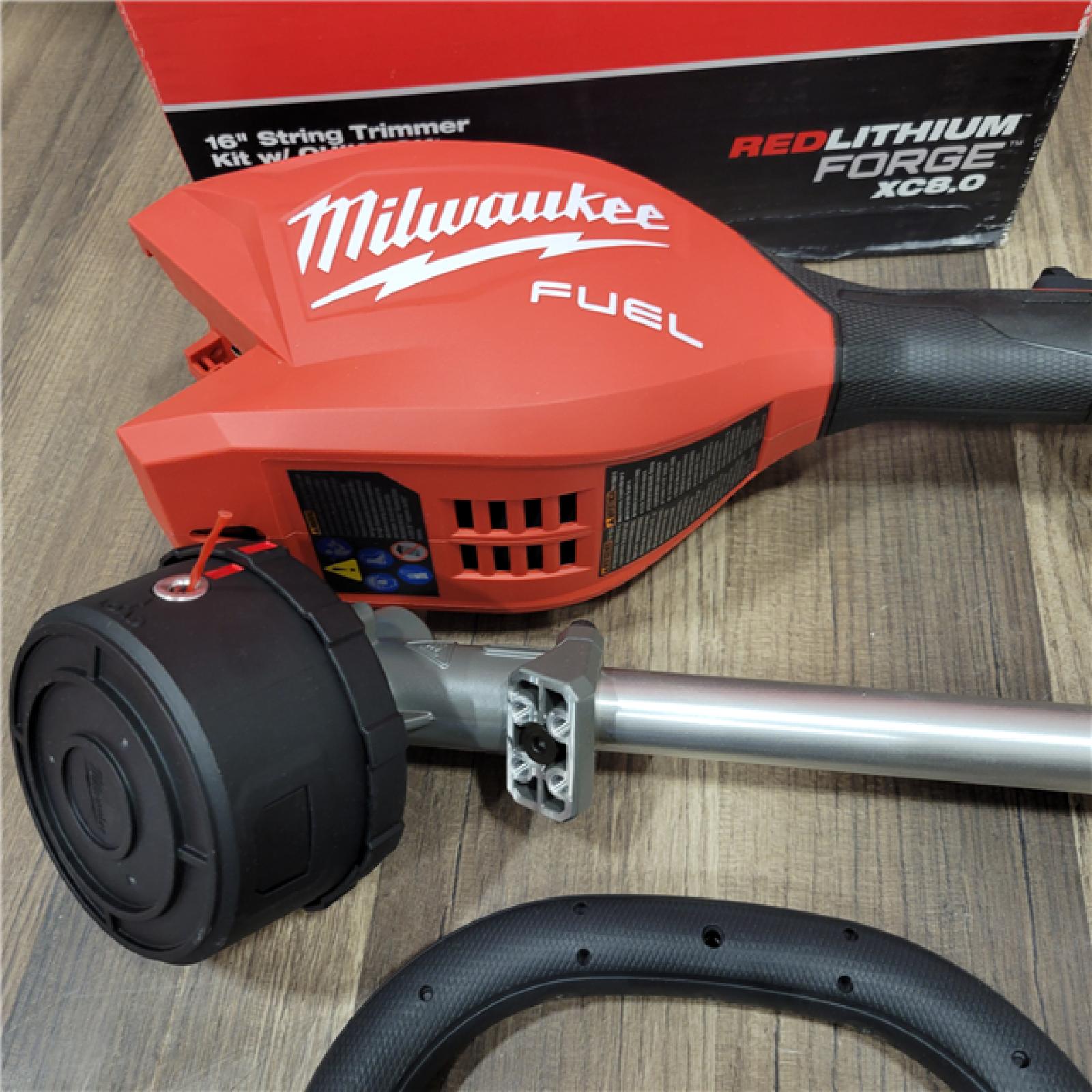 AS-IS MILWAUKEE   M18 FUEL 18V 16 in. Brushless Cordless Powered String Trimmer W/QUIK-LOK Attachment Capability (TOOL ONLY)