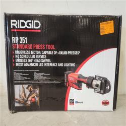 Phoenix NEW RIDGID RP 351 ProPress Inline Standard Press Tool Kit (Includes Case + 2  18V Lio-Ion Batteries + Charger + 6 Press Tool Jaws