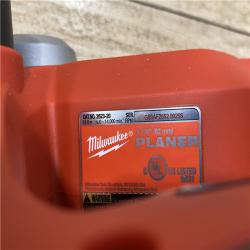AS-IS Milwaukee 18V Lithium-Ion Cordless 3-1/4 in. Planer (Tool-Only)