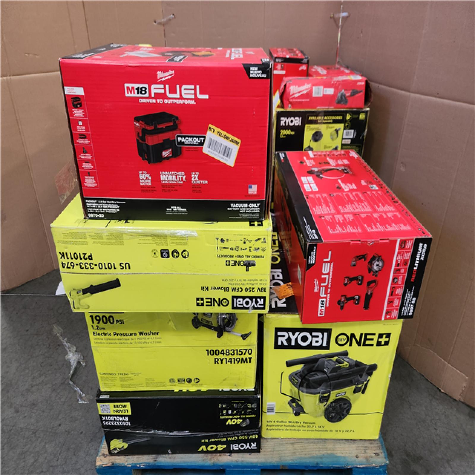 CALIFORNIA AS-IS TOOL PALLET