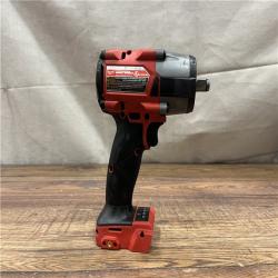 AS-IS Milwaukee M18 18V Fuel 1/2  Mid-Torque Impact Wrench Cordless Lithium-Ion Brushless with Friction Ring 2962-20 (Tool Only)