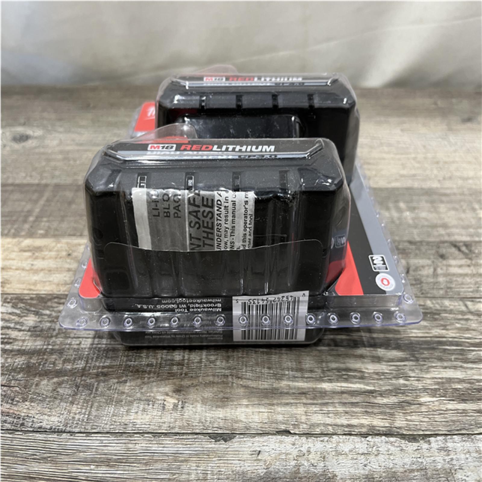 NEW - Milwaukee 18V Lithium-Ion HIGH OUTPUT CP 3.0Ah Battery Pack (2-Pack)