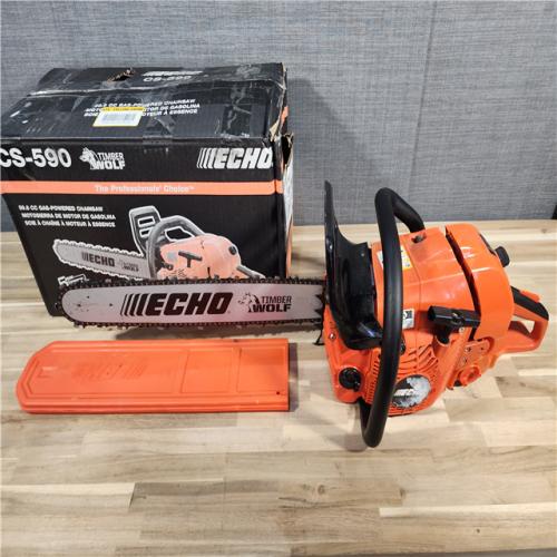 HOUSTON LOCATION - AS-IS ECHO 20 in. 59.8 Cc Gas 2-Stroke Rear Handle Timber Wolf Chainsaw