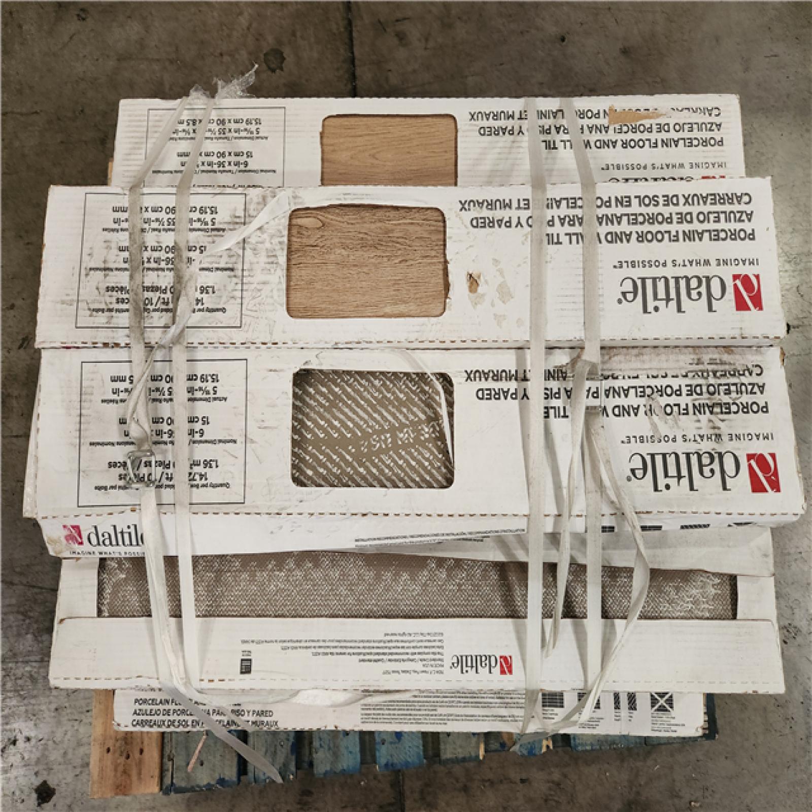 Phoenix Location Daltile Golden Brown 6 in. x 36 in. Porcelain Floor and Wall Tile (261 sq. ft. 18 Case)