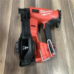 AS-IS Milwaukee  FUEL 18-Volt Lithium-Ion Brushless Cordless Coil Roofing Nailer (Tool Only)