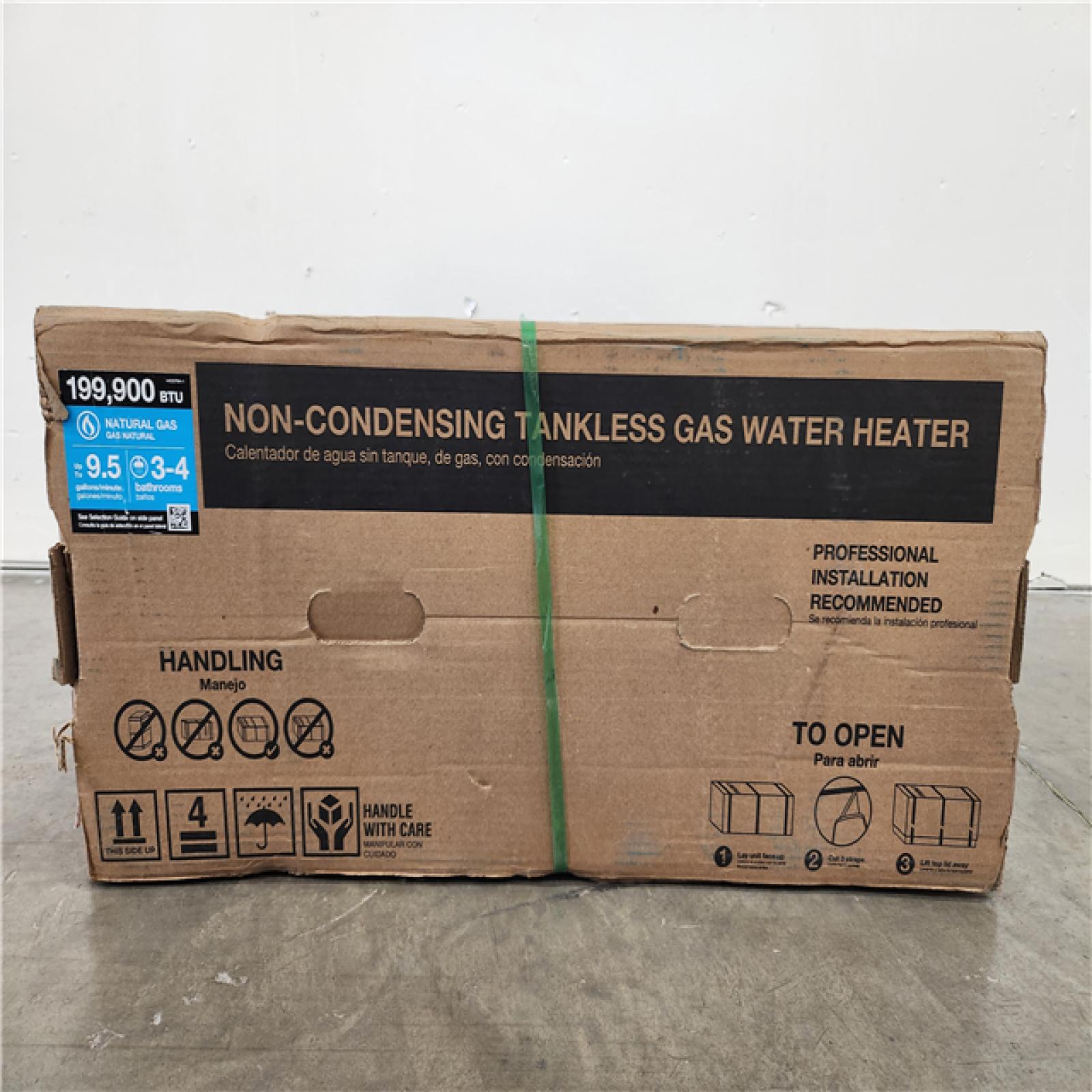 Phoenix Location Appears NEW Rheem Performance Plus 9.5 GPM Natural Gas Outdoor Smart Tankless Water Heater ECO200XELN-3