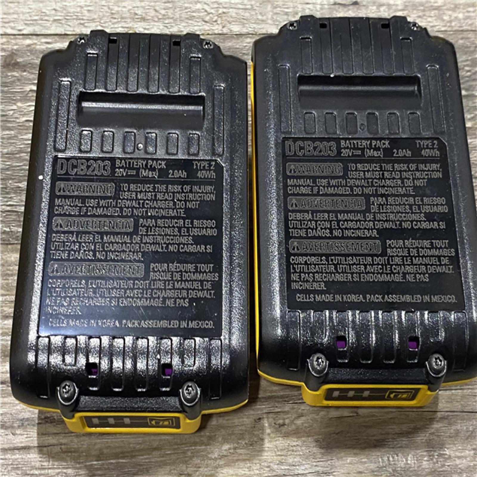 AS-IS DEWALT ATOMIC 20-Volt Lithium-Ion Cordless Brushless Combo Kit (4-Tool)