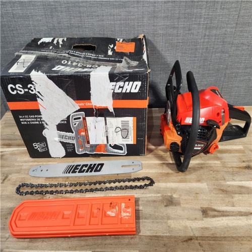 HOUSTON LOCATION - AS-IS Echo 34.4 Cc Professional-Grade Chainsaw with 16 Inch Bar - CS-3410-16