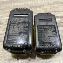 AS-IS DEWALT 20V MAX Lithium-Ion Battery Kit with 5.0Ah and 2.0Ah Battery and Charger