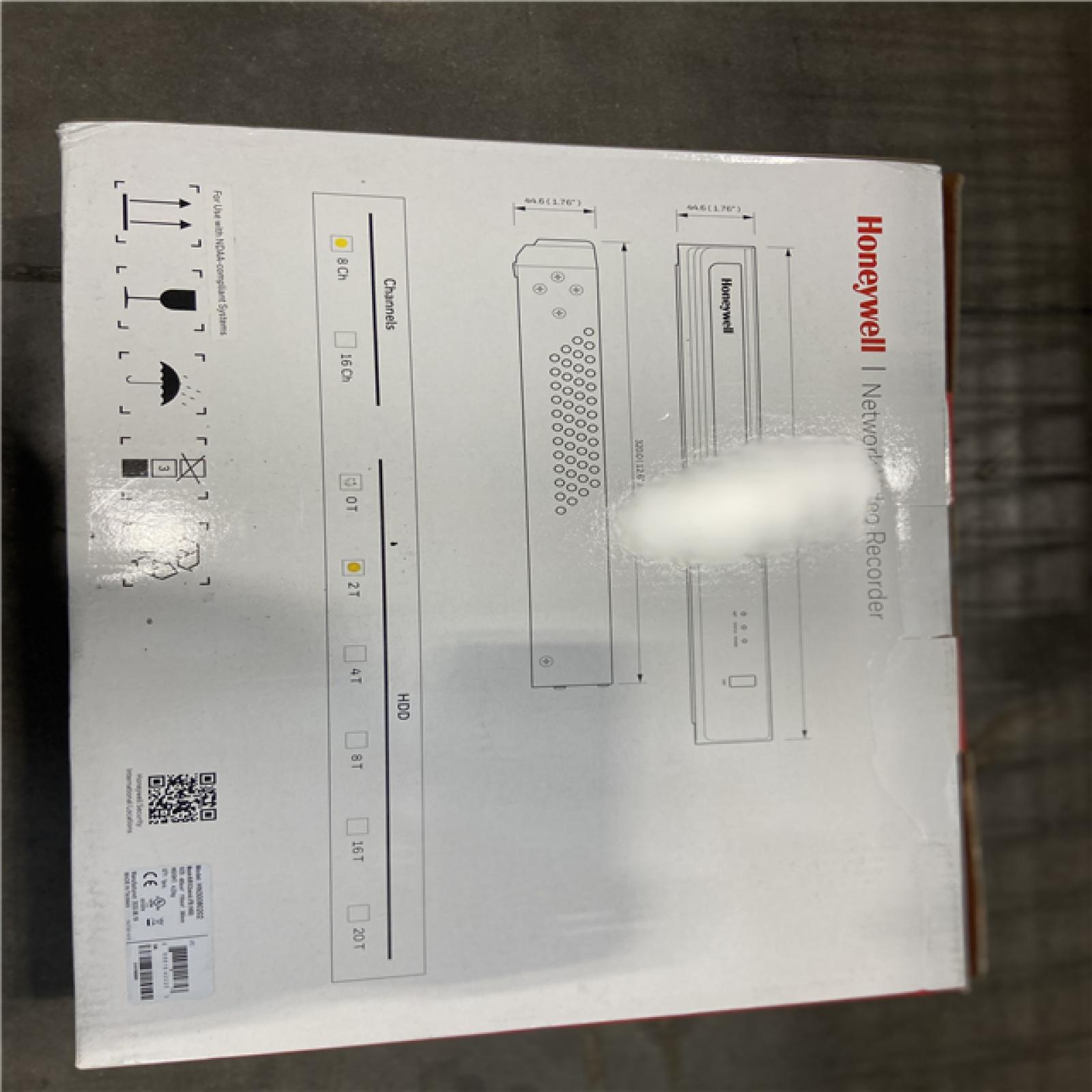 NEW! - Honeywell HN30080202 Embedded Network Video Recorder