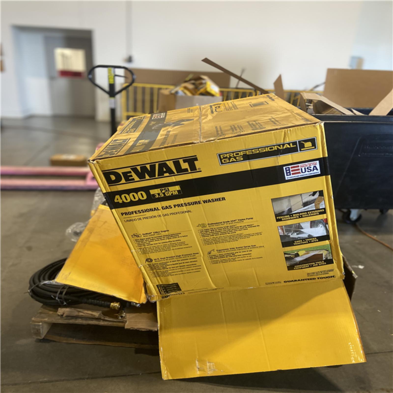 DALLAS LOCATION - DEWALT 4000 PSI 3.5 GPM Cold Water Gas Pressure Washer with DeWalt 338cc Engine