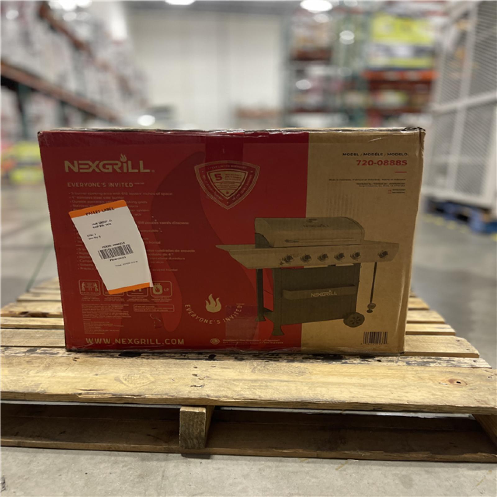 DALLAS LOCATION- NEW!- Nexgrill 5-Burner Propane Gas Grill