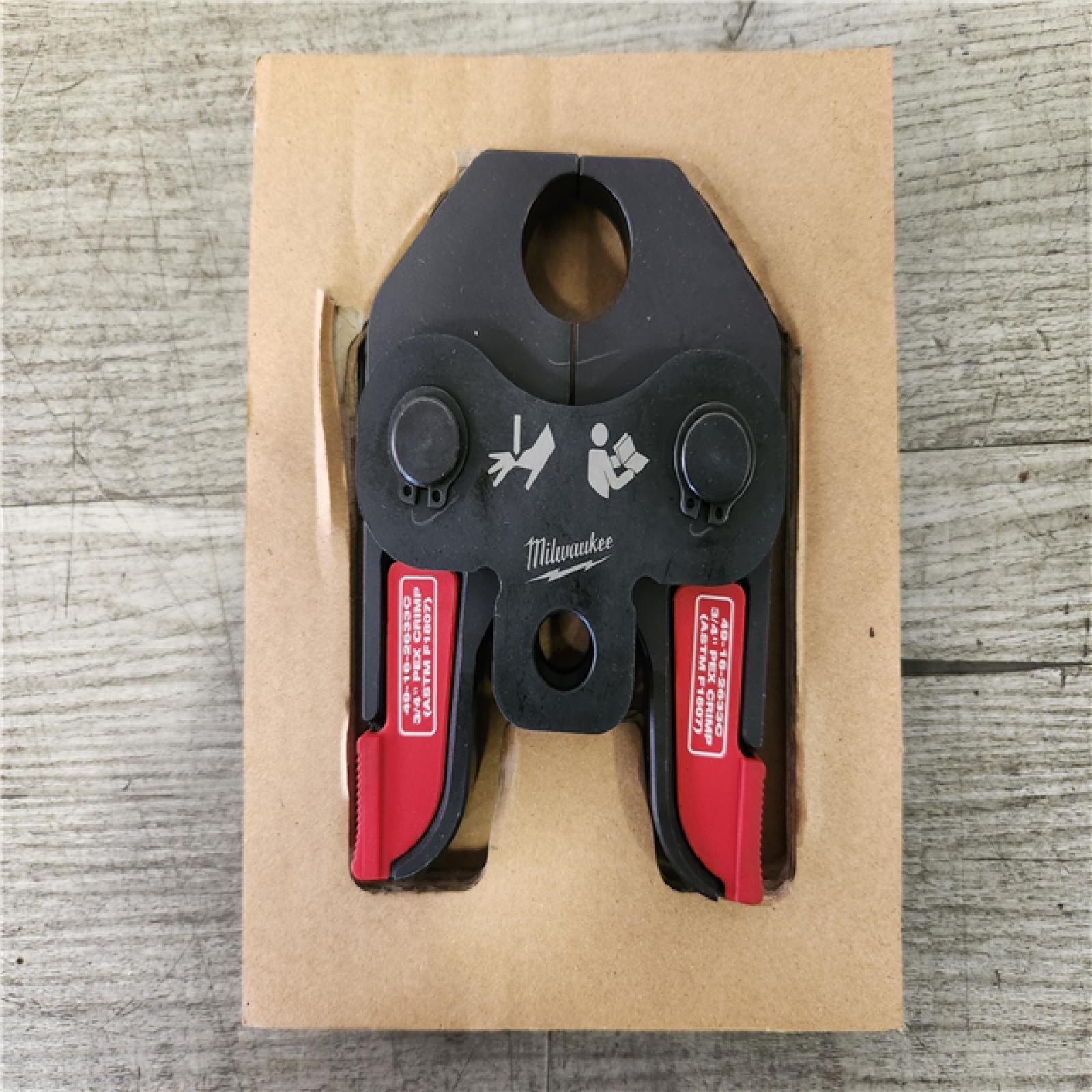 Phoenix Location Milwaukee 1/2 in., 1in, 3/4in PEX Crimp Jaw for M12 FORCE LOGIC Press Tool (3 Pack)