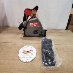 AS-IS- Milwaukee  FUEL 18V Lithium-Ion Cordless Brushless 6-1/2 in. Plunge Cut Track Saw (Tool-Only)