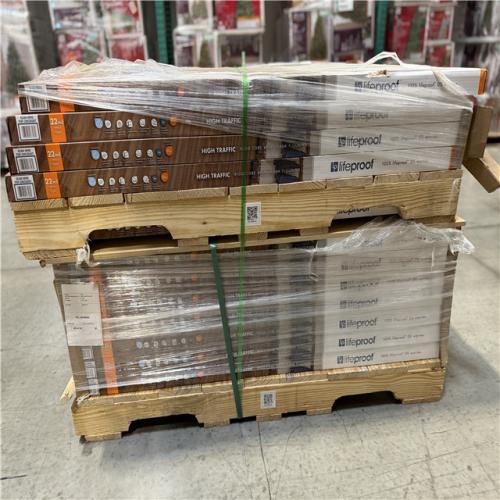 DALLAS LOCATION - Lifeproof Butler Hickory 22 MIL x 8.7 in. W x 48 in. L Click Lock Waterproof Luxury Vinyl Plank Flooring -(45 UNITS)