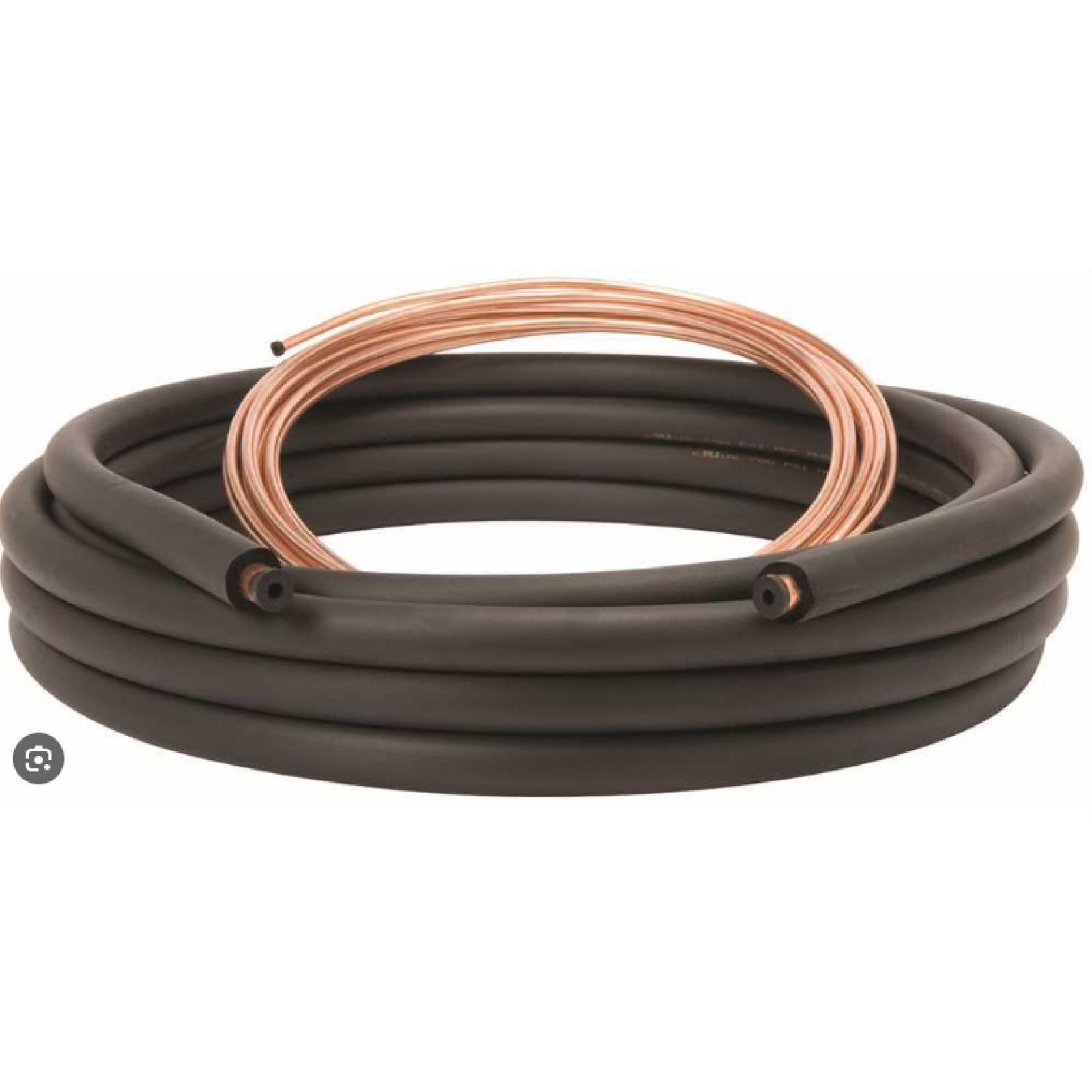 DALLAS LOCATION - Mueller Industries 3/8 In X 3/4 In X 3/4 In X 35 Ft Air Conditioner Line Set PALLET -(7 UNITS)