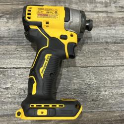 AS-IS DEWALT Atomic 20V Max Lithium-Ion Brushless Cordless Compact 1/4 in. Impact Driver Kit