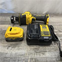 AS-IS DEWALT Atomic 20-Volt Maximum Cordless Brushless Compact Reciprocating Saw Kit