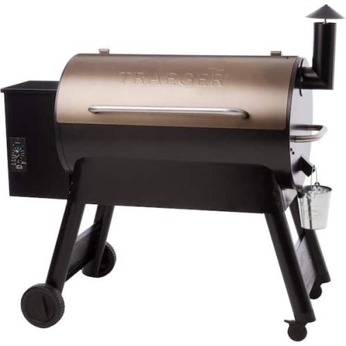 Phoenix LIKE NEW Traeger Pro 22 Wood Pellet Grill and Smoker in Bronze