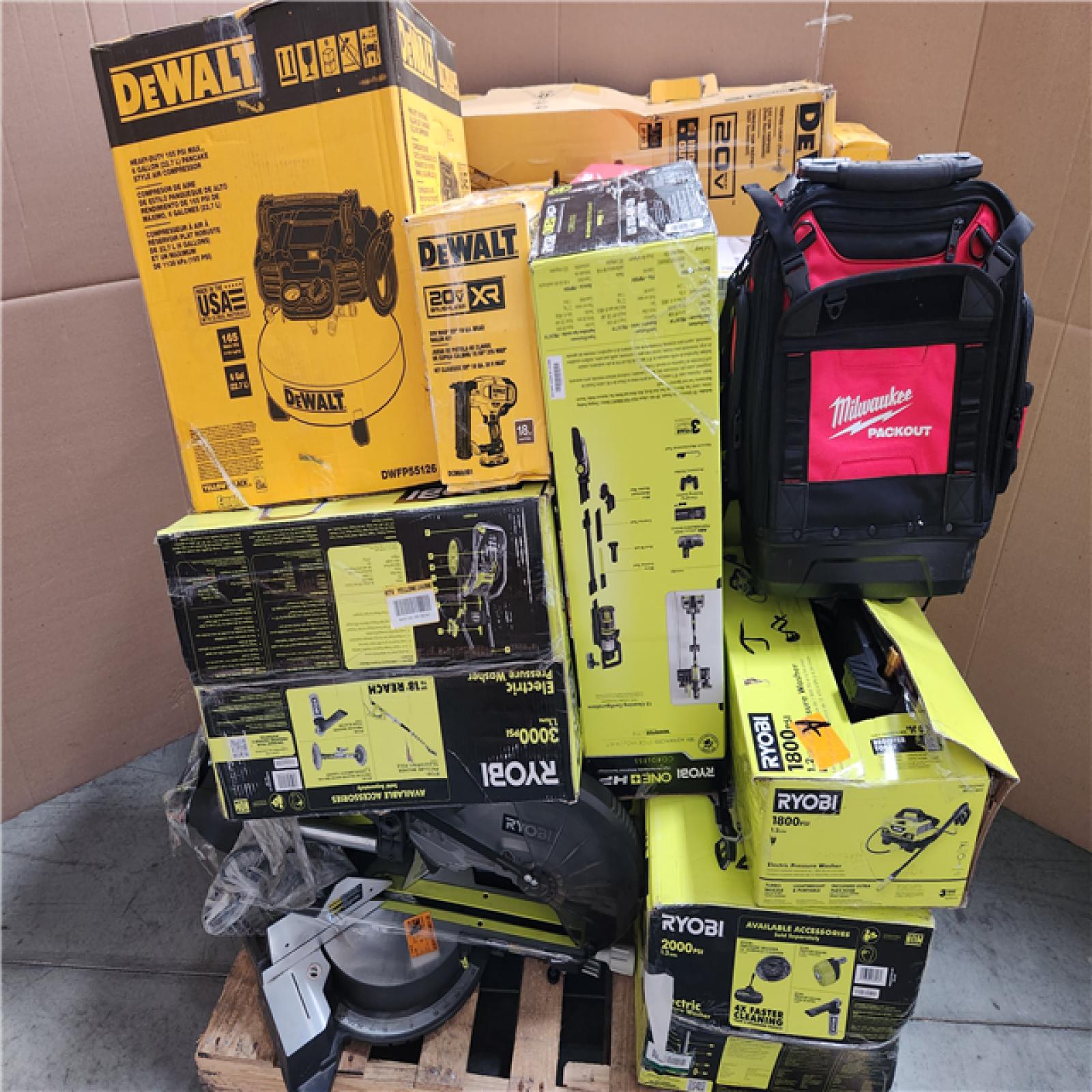 CALIFORNIA AS-IS TOOL PALLET